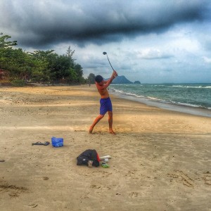 13th Golfing on the beach (2)