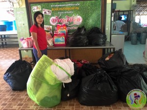 Cloths, Medical supplies to Barn Sichon.(Mentally Handicapped)