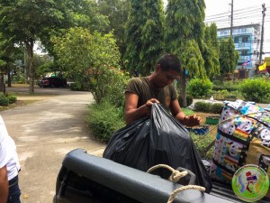 Donations to Nakhon Orphanage