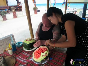 Fruit carving lessons-2