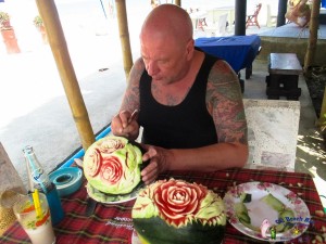Fruit carving lessons-3