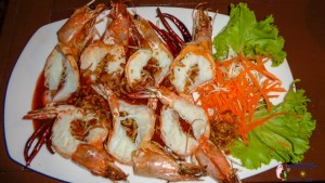 Prawns with Tamarind sauce