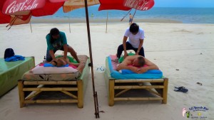 Massage on the beach (2)