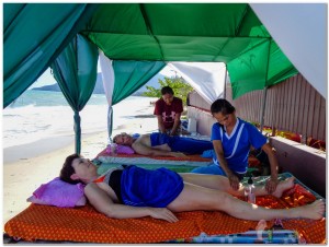 27th Massage on the beach